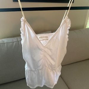 UO White Strap Tank Top
